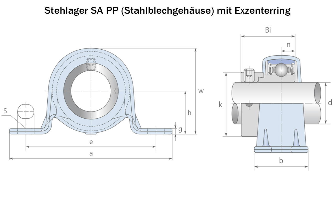  plummer block Zeichnung 